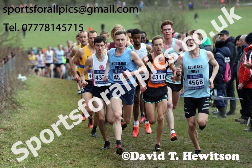 Senior mens 2019 British Athletics Inter Counties Cross Country, Prestwood Hall, Loughborough. Photo:  David T. Hewitson/Sports for All Pics